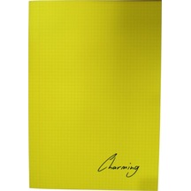 Tokaç A4 Pp Kp. Dikişli 100yaprak Defter Kareli Tok-490-sarı