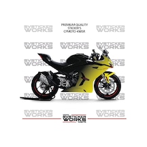 Cfmoto 450sr Kaplama Sticker Çift Renk Motor Kaplama Modeli Hazır Kit Yüksek Kalite 86299003