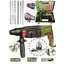 Schmıtzer Sch-2603s Pro 850 W Sds Plus Metal Şanzuman Profesyonel Darbeli Matkap Kırıcı Delici 26mm Hilti
