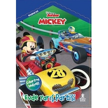 Disney Junior Mickey - Evde Yarış Partisi - Boyama Evi- Doğan Çocuk