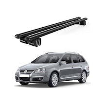 Pençe Volkswagen Golf 2007-2009 Uyumlu Siyah Ara Atkı Port Bagaj Tavan Barı