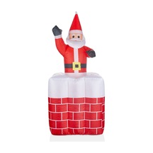 Waldern Premium Collection 152 Cm Şişme-ışıklı Noel Baba Yılbaşı Süs Dekorasyon