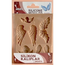Smarta Melekler Slikon Kalıp 10x13cm