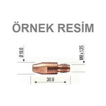 Magmaweld Kaynak Kontak Meme Ucu M8X1,2Mm - 20 Adet