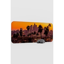 Kaliforniya Abd V5 70x30 Xl Gaming Kauçuk Kaymaz Taban Mouse Pad Fare Altlığı