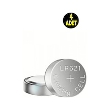4 Adet Alkaline Ag1 Sr60 Sr621sw V364 S621e 602 Sb-ag/dg Düğme Tip Saat Pili