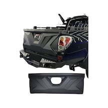 Mitsubishi L200 2010-2014 Bagaj Kapağı Kaplama Mat Siyah Tailgate Kaplama Arka Kapak Koruma
