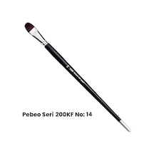 Pebeo 200Kf Seri Sentetik Kedi Dili Fırça No 14