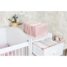 Baby Akordiyon Organizer Çekmece Düzenleyici Large Pembe -04089 Belirtilmemiş