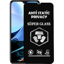 Xiaomi Redmi 9t Tam Kaplayan Anti Statik Hayalet Süper Ekran Koruyucu Cam