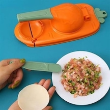 Buffer Havuç Tasarımlı Şık Pratik Börek Mantı Hamuru Presleme Börek Yapma Kalıbı