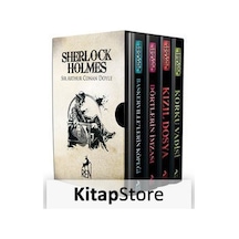 Sherlock Holmes Roman Seti 4 Kitaplık Kutulu Set / Sir Arthur
