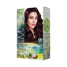 Natural Beauty Amonyaksız Set Saç Boyası 3.66 Patlıcan Moru