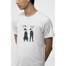 Jujutsu Kaisen Geto ve Gojo Tişört 001