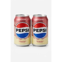 Pepsi Cream Soda Flavour Zero Sugar - Vanilya Kola Aromalı Gazlı İçecek 330 Ml 2 Adet