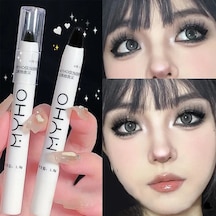 Dumanlı Mat Siyah Göz Farı Yalan İpekböceği Fosforlu Kalem Kore Gözler Makyaj 05 Mint Green 01