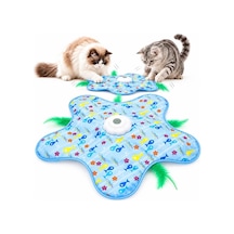 Lb Hareketli İnteraktif Kedi Oyun Matı - Usb Şarjlı - 3 Oyun Modu