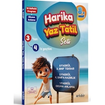 Artıbir Yayıncılık 3. Sınıf Harika Yaz Tatili 4. Sınıfa Geçenler İçin