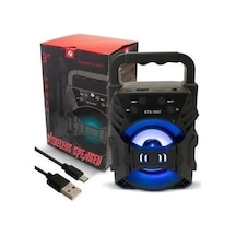 KTS-1057 Işıklı Bluetooth Hoparlör