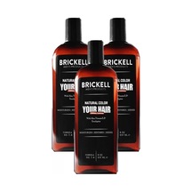 Sh Brickell Erkeklere Özel Anti-white Saç Sakal Bakım Şampuanı 237 Ml X 3 Adet Najmaddin