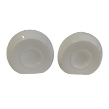 Tuzluk Baharatlık Porselen İkili 9X9 CM-Beyaz