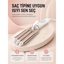 Her Saç Tipine Uygun, Hızlı Isınan Bukle Yapıcı - Evde Kuaför Kalitesinde Sonuç Yeni Nesil