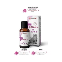 Supravet 100 Ml + Zinc + Multi Vitamin Kediler İçin Tüy Sağlığı Damlası