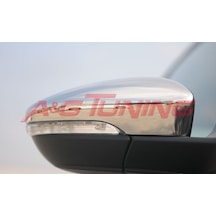 Volkswagen Eos Krom Ayna Kapağı 2 Parça Paslanmaz Çelik 2011 Ve Ü N11.4600