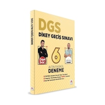 Dgs 6 Altın Fasikül Deneme / Sefa Türker