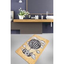Propeller 70X120 cm Djt Banyo Halısı Kaymaz Tabanlı Yıkanabilir
