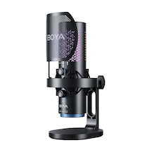 Boya K5 - Boya K5 Kablosuz Bağlantılı Rgb Aydınlatmalı Usb Condenser Mikrofon