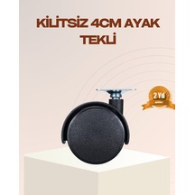 4 Cm Kilitsiz Mobilya Ayağı Tekli Kolay Dönen Masa Ve Sehpa Ayağı 6395751