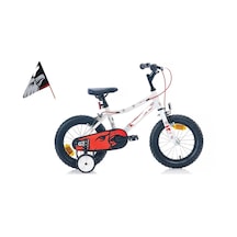 Red Eagle 14 Jant Çocuk Bisikleti Beyaz-kırmızı-gümüş
