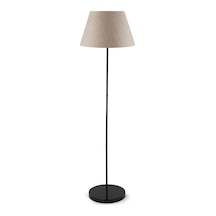 Metal Ayaklı Lambader Bej Başlık Ml739