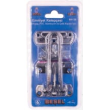 Beşel Emniyet Kelepçesi Krom Kaplama