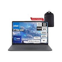 Lenovo IdeaPad Slim 3 16IRH10 83K2001WTRHMF18 i7-13620H 16 GB 1 TB SSD 16" W11P Dizüstü Bilgisayar