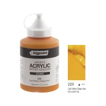 Bigpoint Akrilik Boya 500 ml Cad Yellow Deep Hue 220