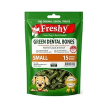 Freshy Dental Yeşil Kemik Köpek Ödülü 15'li Paket - 150 Gr
