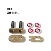 Zincir Kilidi 428h Kalın Oringli / Gold - Muhtelif