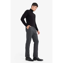 Defacto Tailored Regular Fit Düz Paça Penye Pantolon F1738ax25wnar97 Antrasit