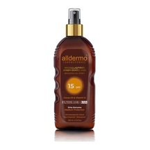 Alldermo Bronzlaştırıcı Sprey Güneş Yağı SPF15 200 ML
