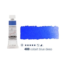 Schmincke Horadam Aquarell Tube 15ml Seri 4 Cobalt Blue Deep 488