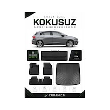 Fiat Egea Hatchback 2017 Model Aracınıza Özel 4d Karbonlu Kauçuk Paspas Takımı Ve Bagaj Havuzu
