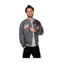 Deepsea Erkek Antrasit Çıtçıtlı Kolej Mont 2304764 Antrasit