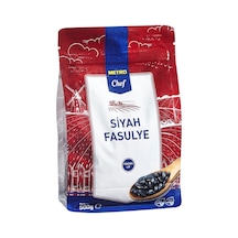 Metro Chef Siyah Fasulye 500 G - Yüksek Protein Ve Lif Kaynağı 8'li Avantaj Paketi - 8 Adet Tarı