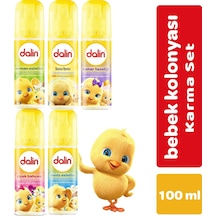 Dalin Bebek Kolonyası 100 Ml Bıcı Bıcı- Orman- Bahar- Çicek- Deniz Karma 5 Li Set