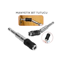 Mafsallı Manyetik Bits Tutucu 1/4 Döner Başlık 0-20 5468