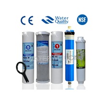 Açık Kasa Su Arıtma Cihazı Filtre 5 Aşamalı Filtre Seti Nsf Onay