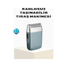Mey İthalat Şarjlı Kuru Kullanım Tıraş Makinesi Kablosuz, Taşınabilir 5 Dk Hızlı Şarj
