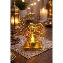 Gold Yeni Pilli Led Işık, Askılı Fener Süsü Sarı Işıklar Peri Işıkları Aydınlatmalı Şerit Led Ramazan Sü Diğer